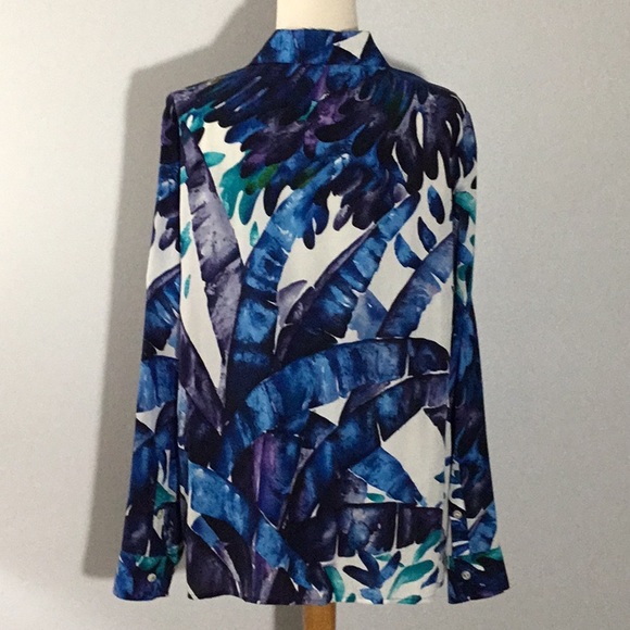 Worth 100% Silk Blouse, sz M - Picture 4 of 7